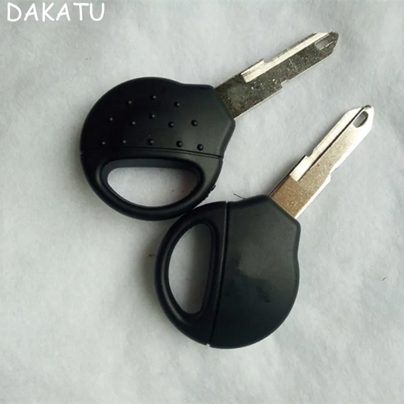 

DAKATU Replacement Key Case For Peugeot 206 Transponder Key Shell Car Key Blanks with LOGO