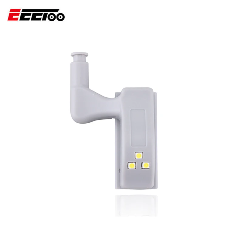 Kopen EeeToo Universele LED Onder Kast Licht Kast Innerlijke Scharnier Lamp 3 LEDs Closet Garderobe Sensor Licht Home Keuken Nachtlampje