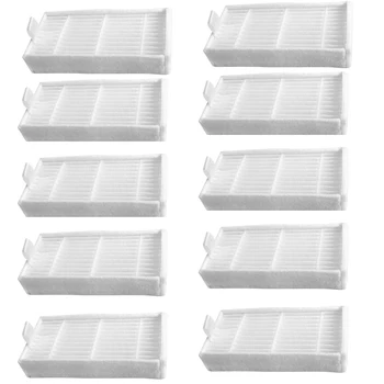 

10 Piece Replacement HEPA Filter for Dibea X500 Ecovacs CR120 Vacuum Cleaner HEPA Filter