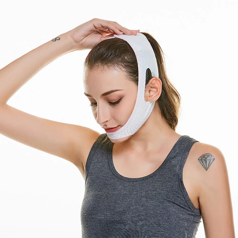 Jual 1 Pcs V Line Facial Masker Chin Leher Belt Sheet Anti Penuaan Wajah Angkat Up Dagu Pipi Slim Lift Up masker Kecantikan Murah 1 Pcs V Line Facial Masker Chin Leher Belt Sheet Anti Penuaan Wajah Angkat Up Dagu Pipi Slim Lift Up masker Kecantikan