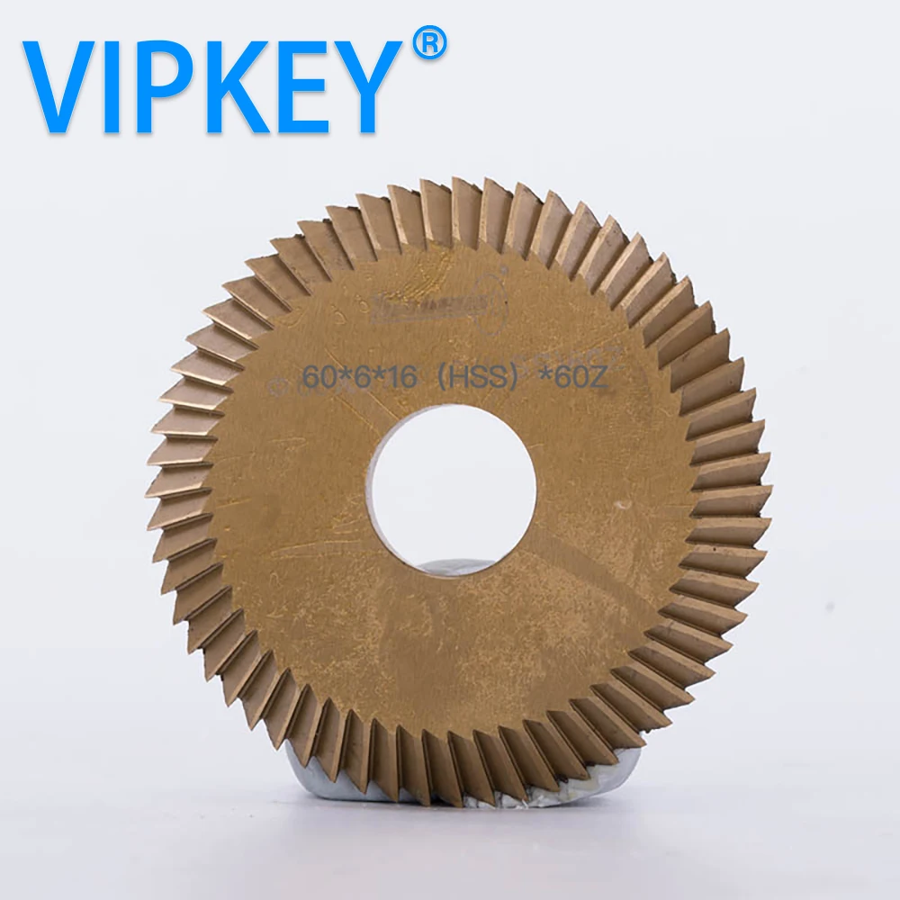 60*6*16mm Horizontal key cutting machine saw blade 60T titanizing key