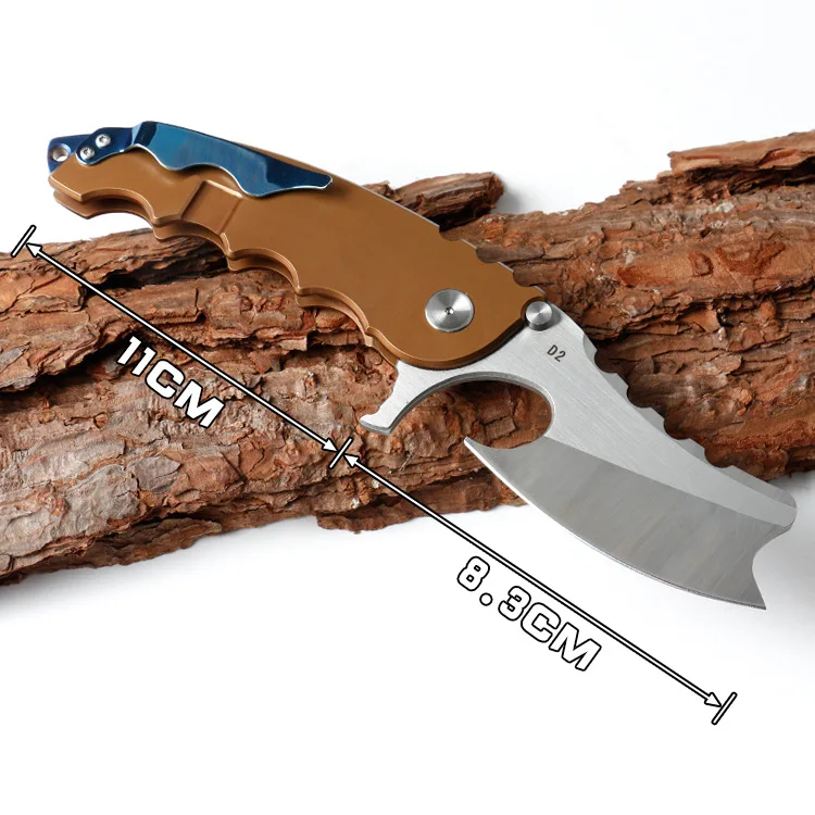 Swayboo мульти открытый складной нож D2 стали высокой твердости Microtech лезвия походные ножи выживания карманный нож с консервным открывалком