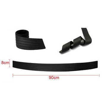 

Car trunk bumper trim rear guard plate modified protective strip For Renault Koleos Skoda octavia Fabia Superb Rapid Yeti