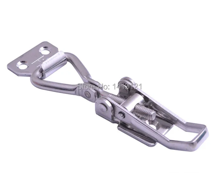 free shipping Adjustable stainless steel hasp metal fastener box clasp