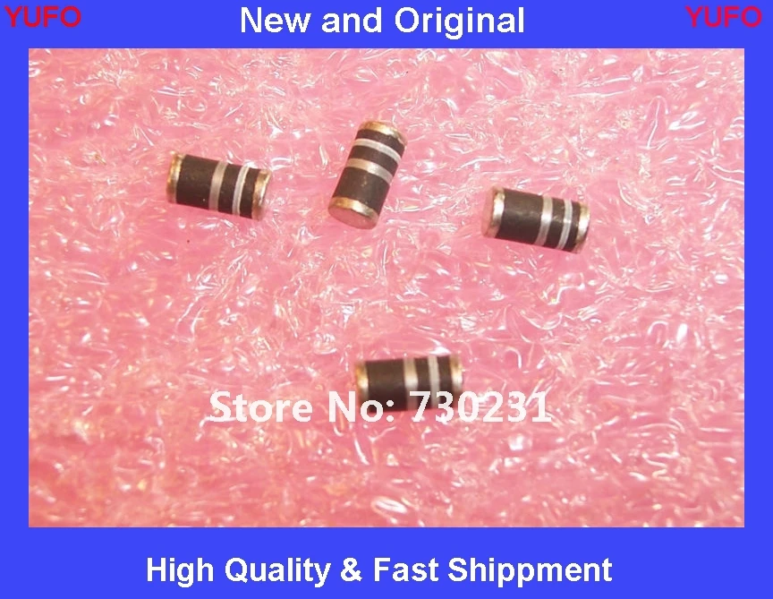 Free Shipping 50 pcs GL41A GI MELF DO-213AB 1A 50V RECTIFIER DIODES...FREE SHIPPING