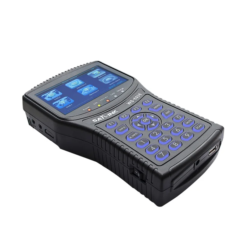 SZBOX Satlink WS-6936 DVB-T&DVB-S Combo Meter Tuner with Spectrum Meter Satlink 6936 ws6936 meter 6936 finder free shipping