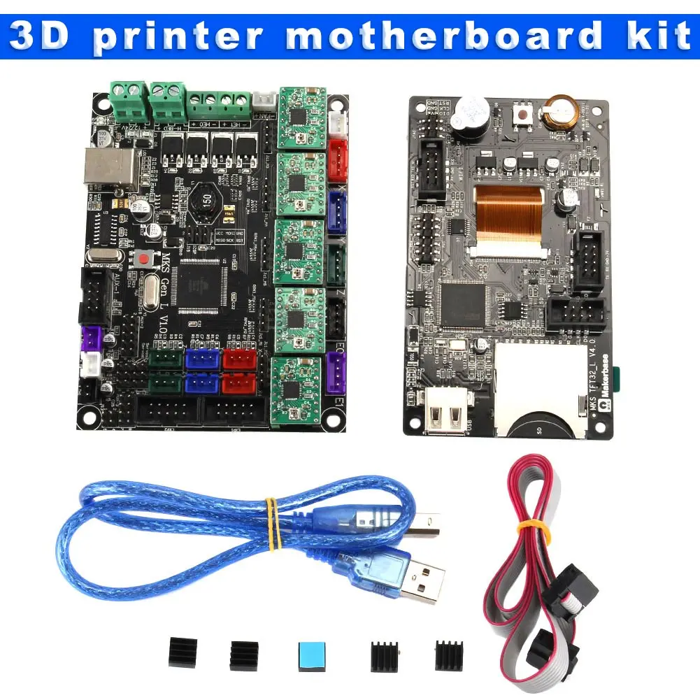 

For MKS GEN L MKS TFT32 LCD Minipanel Touching Display 3D Print Kits with A4988 Driver IJS998