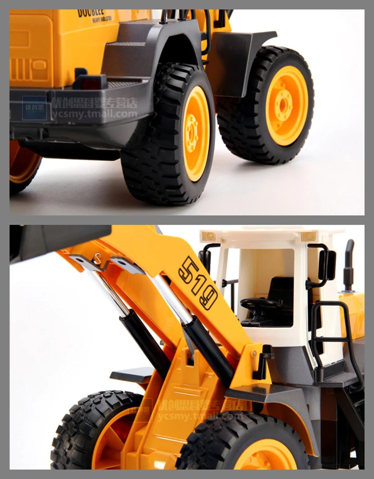 1:16 RC грузовик 2,4 г бульдозер с дистанционным управлением RC Engineering раскопок бульдозер модели автомобилей для детей игрушки хобби