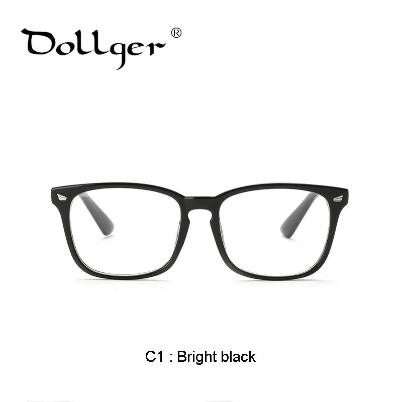 Dollger Классическая оправа для очков для мужчин металлические круглые очки для женщин, oculos de grau femininos; большие размеры могут быть изготовлены по индивидуальному заказу линзы при близорукости s0807 - Цвет оправы: C1