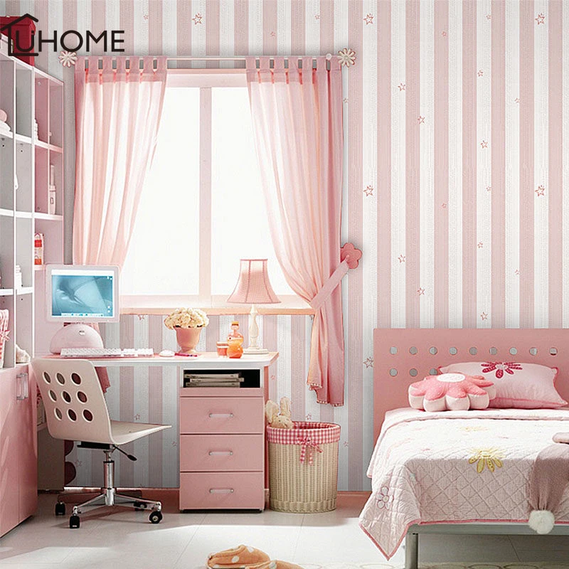 

10M Modern PVC Self Adhesive Wallpaper Retro Striped Plaid Flower Printing Kitchen Cupboard Shelf Drawer Liner Wall Stickers