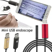 2 в 1USB эндоскоп 130 миллионов пикселей 480P Micro USB Borescopes объектив смартфона камера с 6 светодиодный для телефонов Android