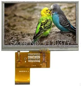 

5.0 inch 40PIN TFT LCD Screen 8257 Drive IC 480(RGB)*272 RGB Interface (No Touch Panel)