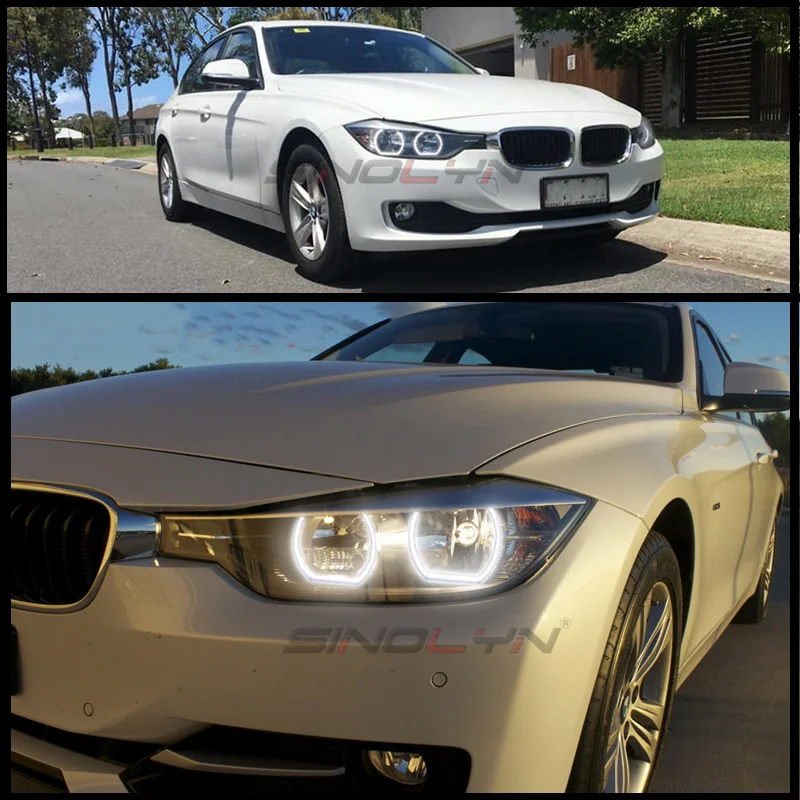 Sinolyn светодиодный SMD ангельские глазки тюнинг для BMW 3 5 серии E90 E60 F30 E87 E92 E82 F31 M3 M4