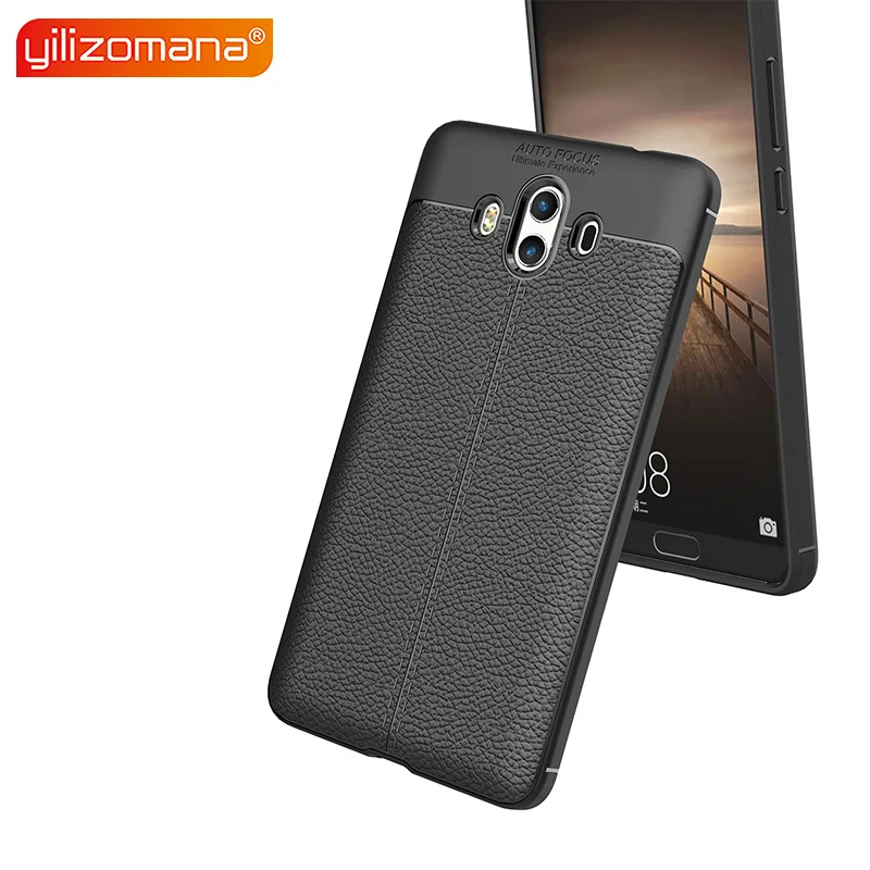 

YILIZOMANA Hot Sale Phone Case Soft TPU Lichee Pattern Back Cover for HUAWEI Nova 2 2S Plus 3 3i Mate 9 10 20 Lite Pro 20X