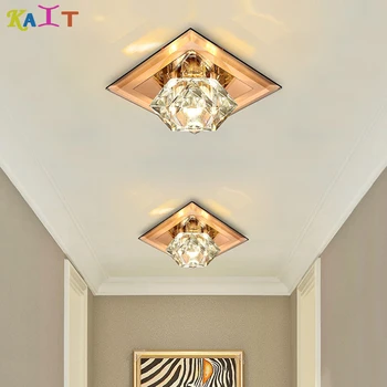 

KAIT ceiling lamp living room crystal corridor aisle LED Ceiling Lights