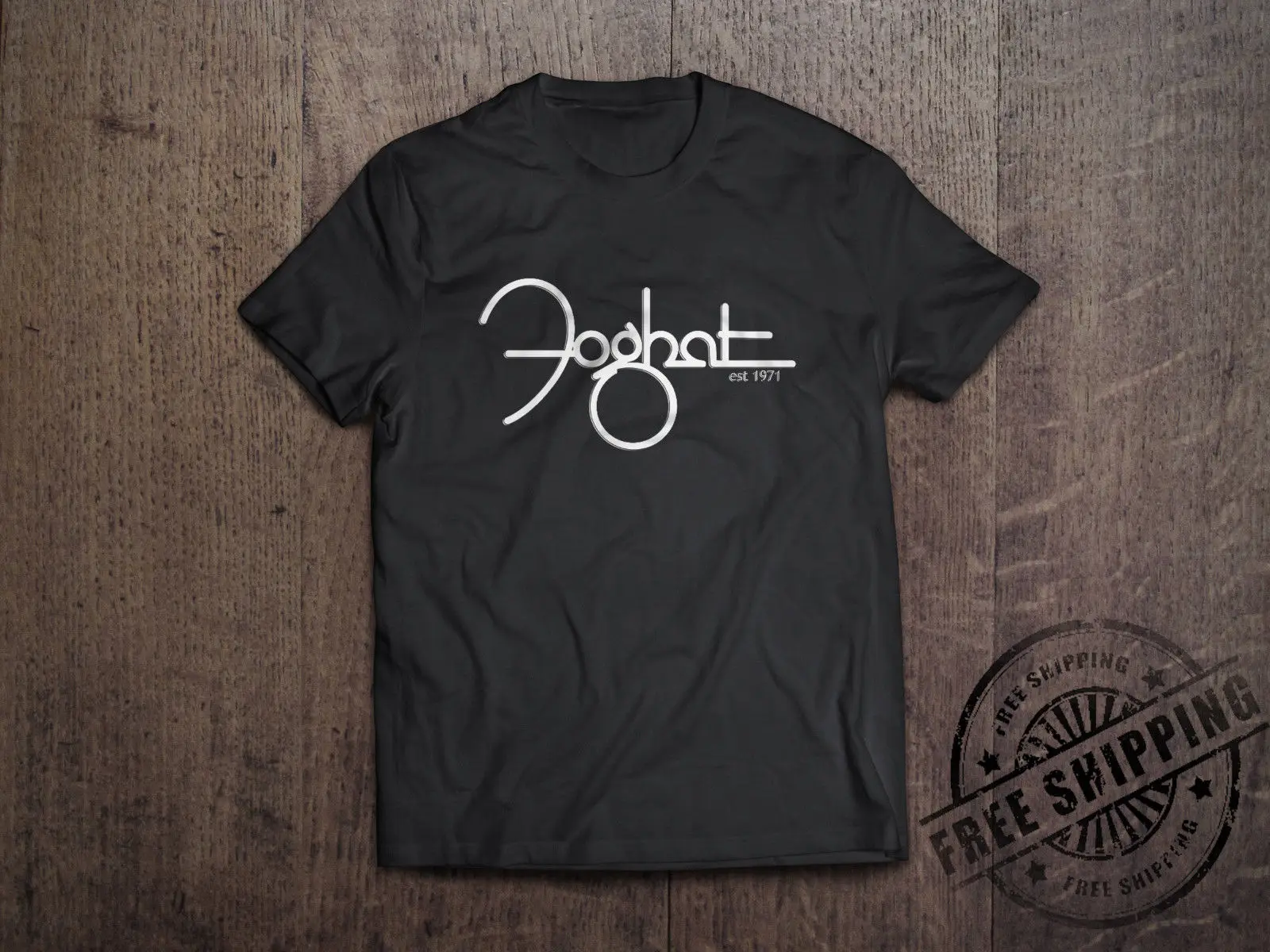 Foghat которую футболка/Ретро 70 S классический рок футболка FOGHAT est.1977 тройник