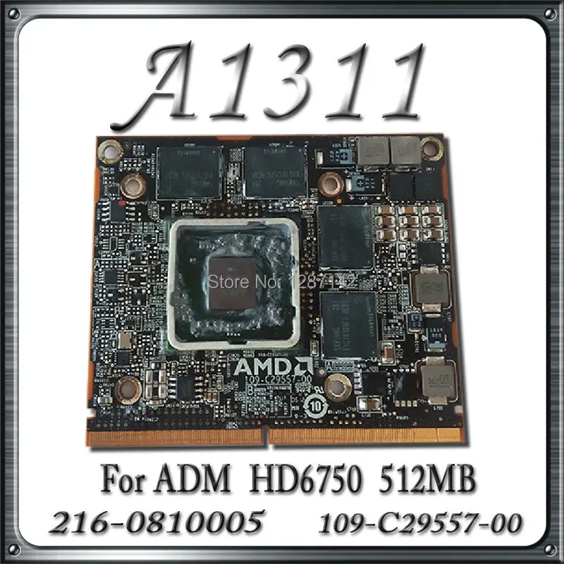  Original For Imac 21.5'' A1311 512M Graphic card VGA Card,GPU,Video Card 109-C29557-00 