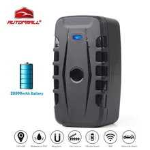 GPS Tracker Car LK209C 20000mAh 240 Days Standby Waterproof Vehicle Tracker GPS Locator Tracking Device Magnets Drop Shock Alarm