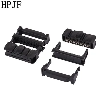 

10PCS IDC Socket FC-14P 2.54mm IDC Connector 14-pin Cable Socket 14P 2X7P IDC