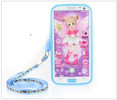 Детская игрушка сотовый телефон мобильный телефон сенсорный экран смартфон ребенок мобильный Раннее обучение игрушка ребенок музыка электронный телефон