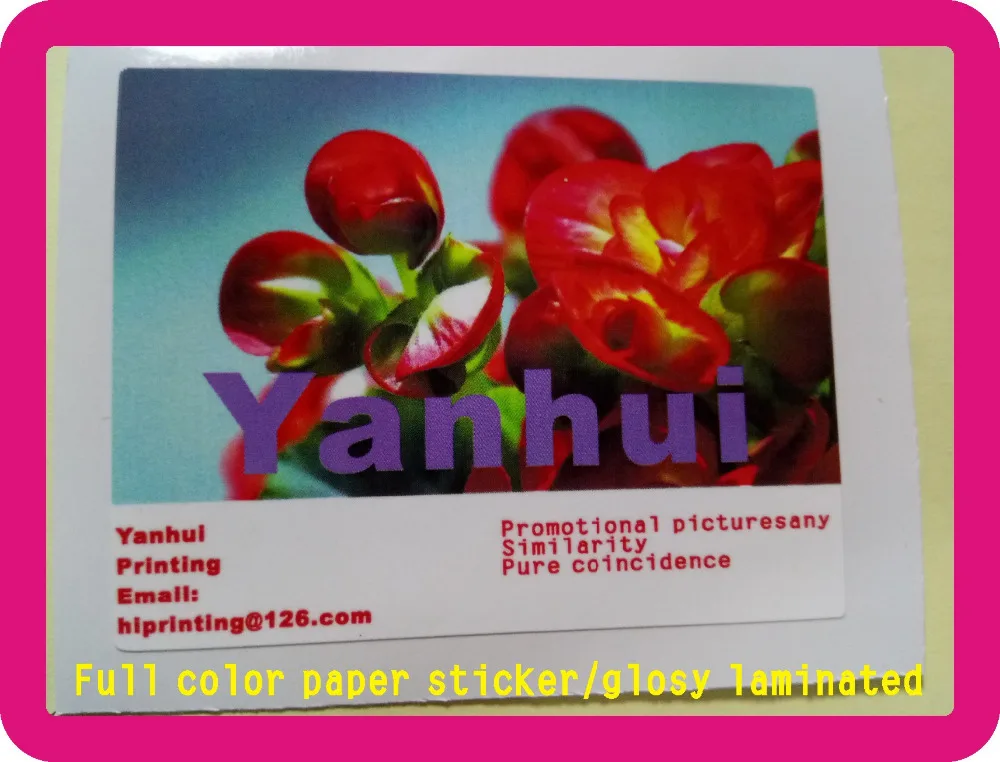 

1650pcs many designs sticker printing custom