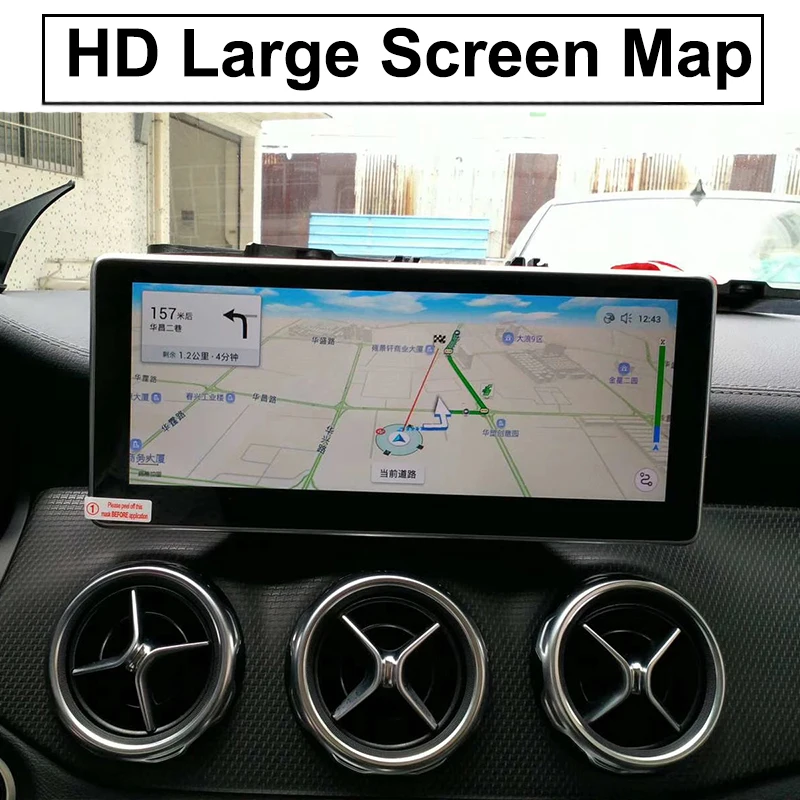 Discount Liandlee Car Multimedia Player NAVI For Mercedes Benz MB GLA Class X156 GLA180 GLA250 CarPlay TPMS Stereo GPS Navigation 3