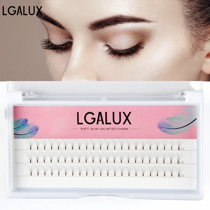 Ресницы Накладные из натуральной норки LGALUX 4D 0 1 мм|Накладные ресницы| |