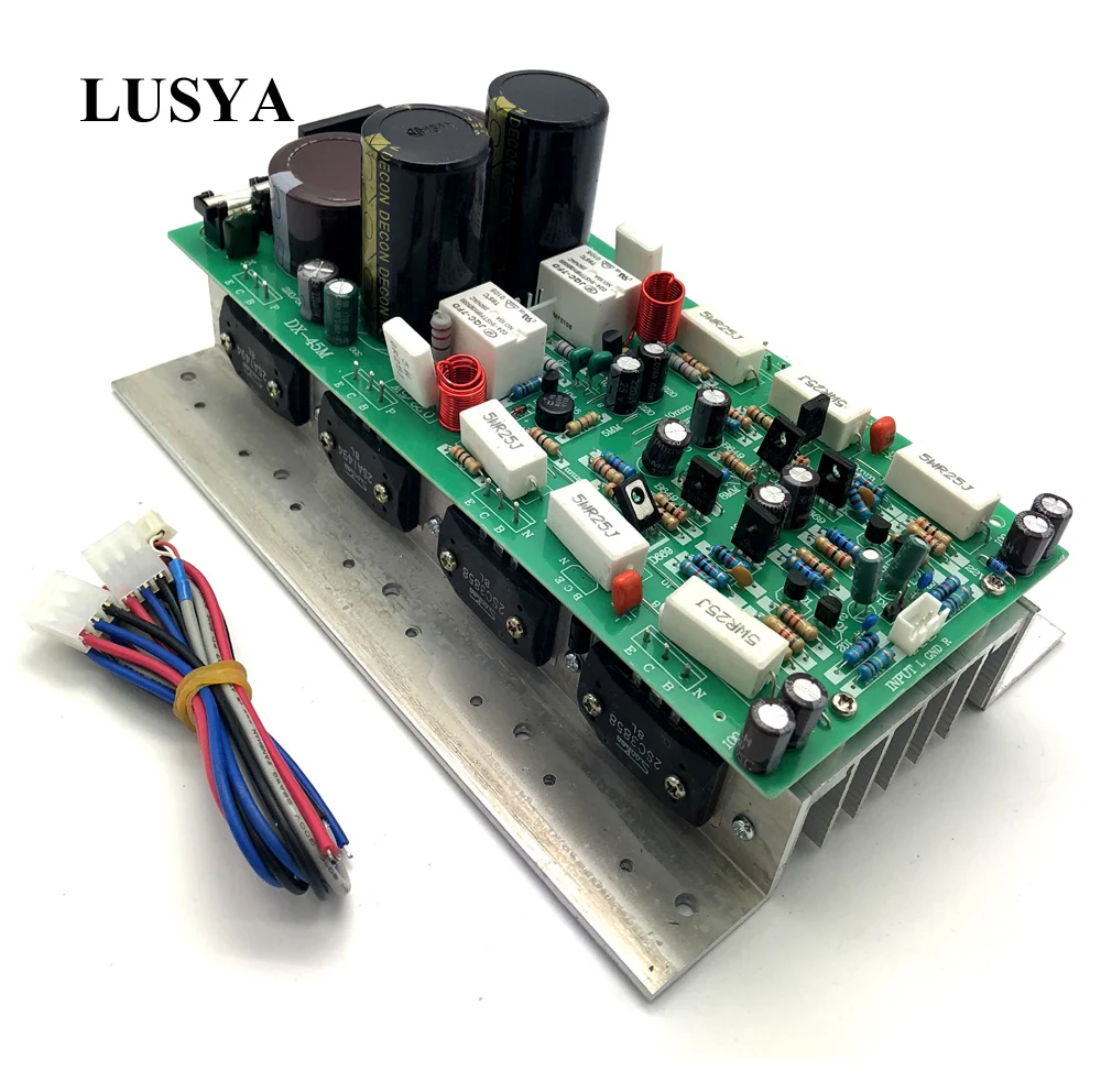 Lusya HIFI SanKen1494/3858 усилитель мощности 450 Вт + 2 0 стерео канальный моно 800 аудио плата