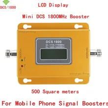 LCD Display 70dB Gain ALC GSM 1800 mHz Cell Phone Signal Repeater 4G DCS 1800 Mobile Phone Amplifier GSM Cellular Signal Booster
