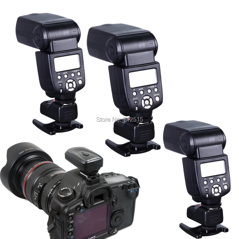 Wansen PT-04GY 4 Channels Wireless Remote Speedlite Flash Trigger +3 Receivers Universal for Canon Nikon Pentax Olympus (7).jpg