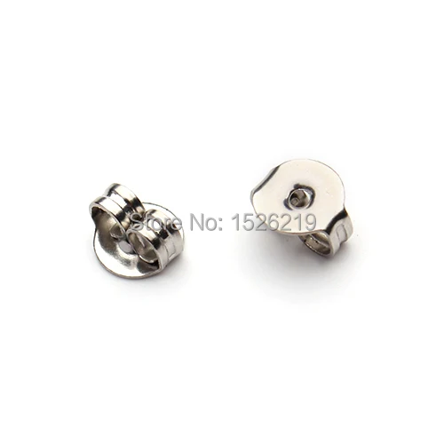 Online High Quality 100pcs Lot Stainless Steel Earrings Jewelry High Quality 100pcs Lot Stainless Steel Earrings Jewelry Metal Ear Earring Back Stopper Diy Accessories F2216