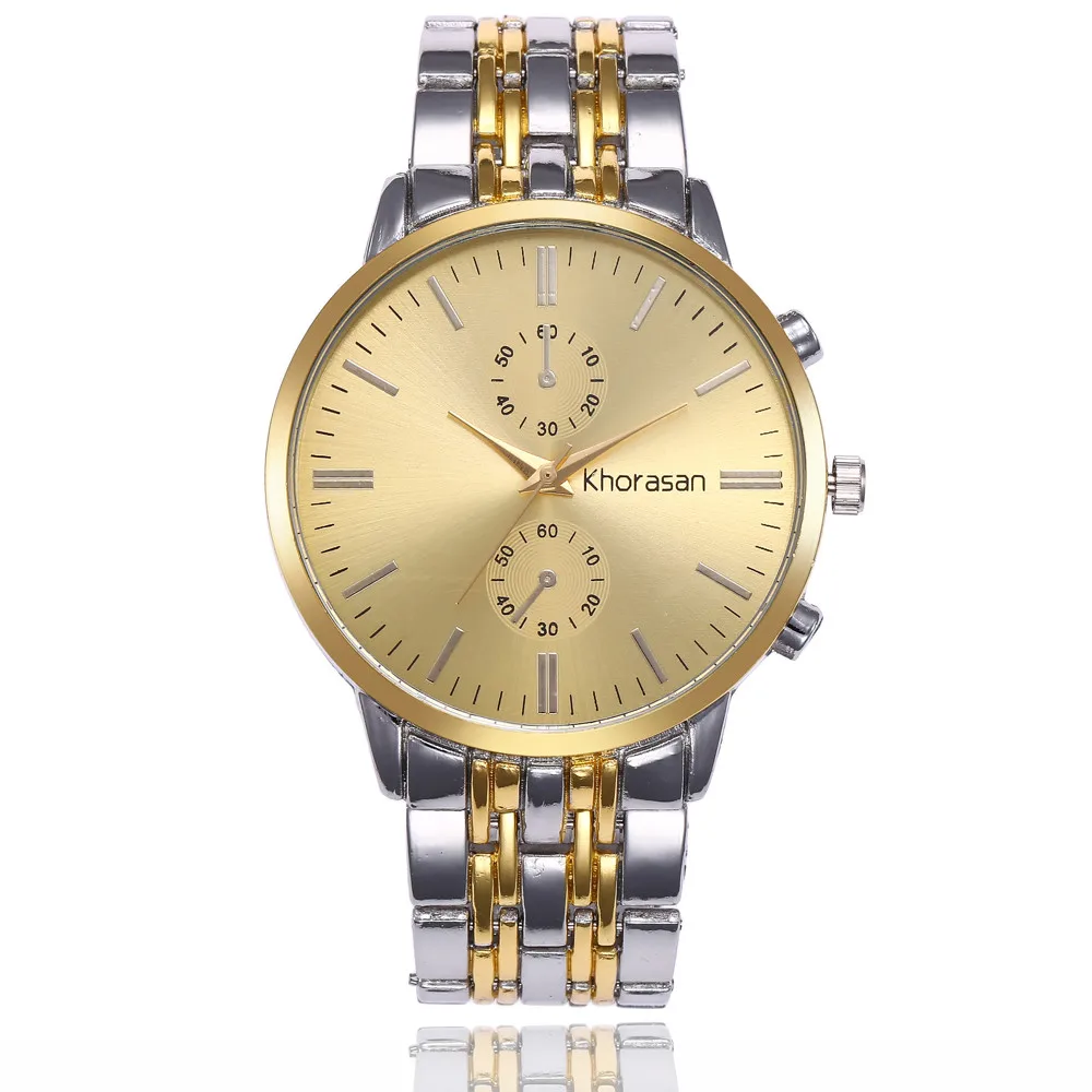 

Luxury Watch Fashion Stainless Steel Watch For Men's Quartz Analog Wrist Watch Men's Quartz Analog Wrist Watch #SW7.24