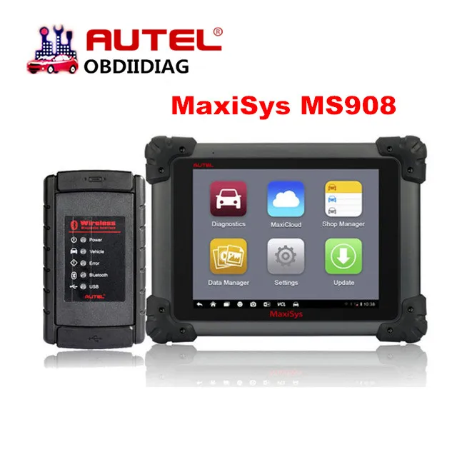 Autel MaxiSys MS908 автомобильная диагностическая система сканирования для