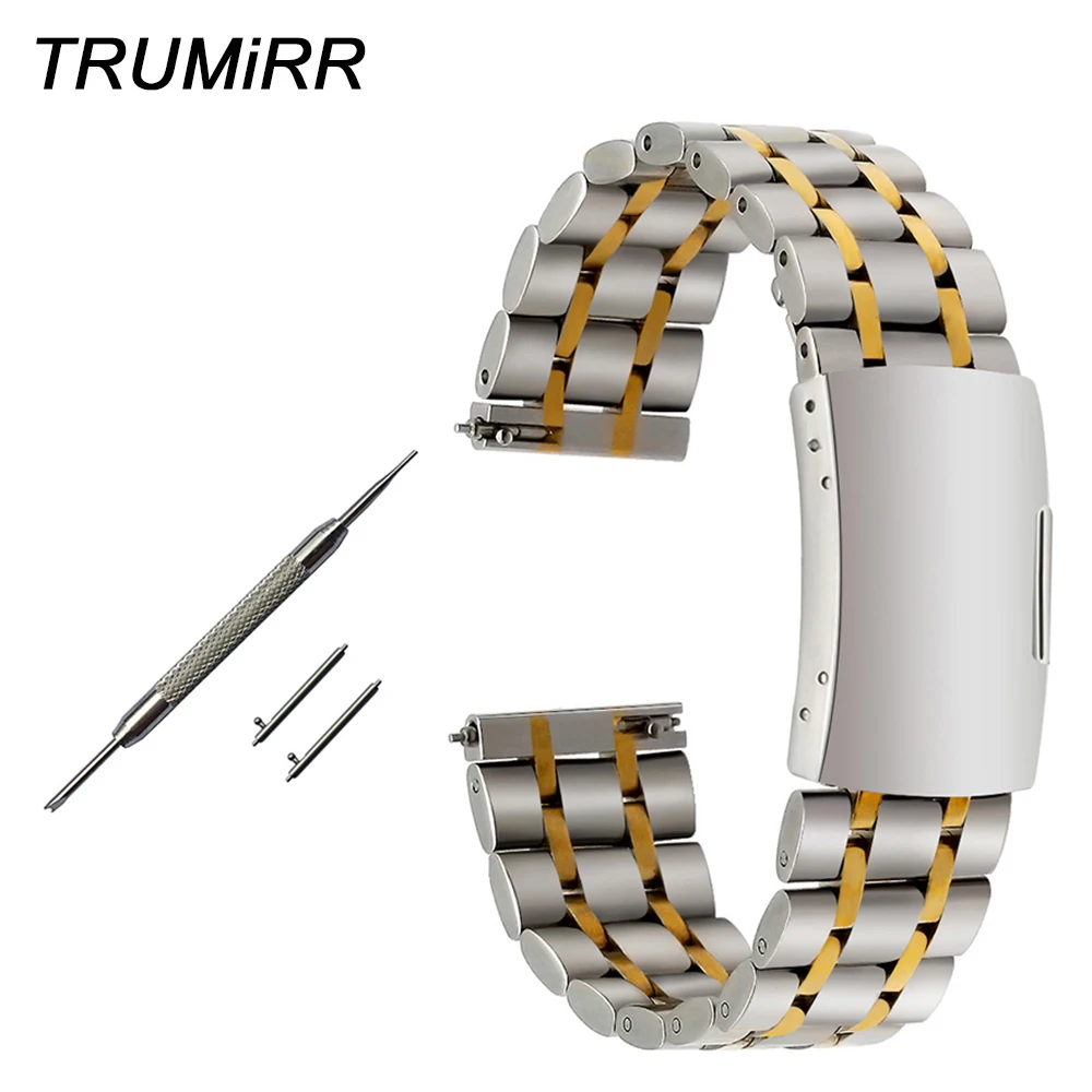 Quick Release Stainless Steel Watchband 18mm 20mm 22mm for Tissot