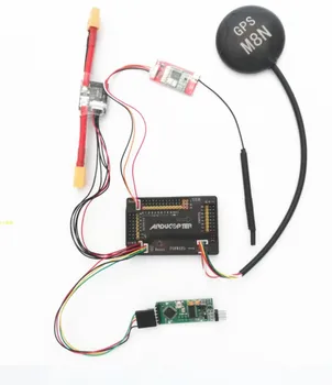 

APM 2.8 APM2.8 Flight Controller Board w/ APM2.8/3DR Radio Telemetry 433MHZ / OSD/M8N GPS/for S500 Quadcopter