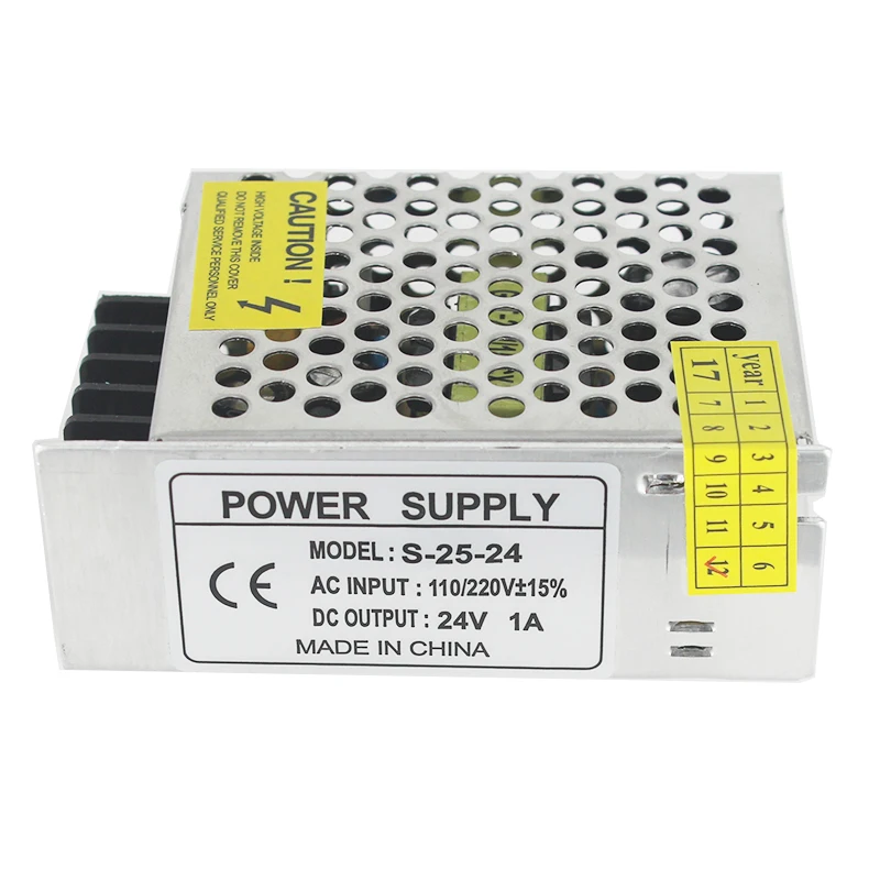

DC24V Power supply Switching 1a 24w LED Power Adapter Driver Transformer 100-240v ac-dc 24v SMPS For Led Light Lamp CNC