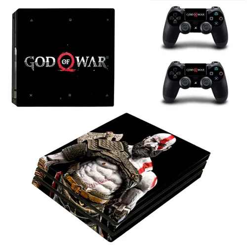 God of War 4 PS4 Pro наклейка для кожи виниловая наклейка для sony Playstation 4 консоль и 2 контроллера PS4 Pro наклейка для кожи - Цвет: YSP4P-2111