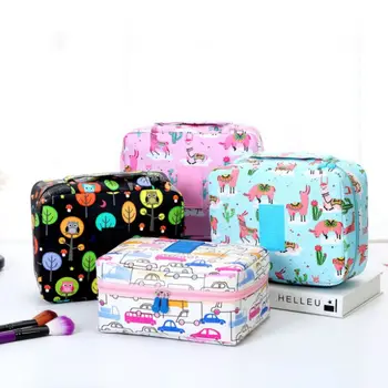 

Cosmetic Bag Women Travel Function Makeup Bag Zipper Make Up Organizer Storage Pouch Toiletry Beauty Wash Case
