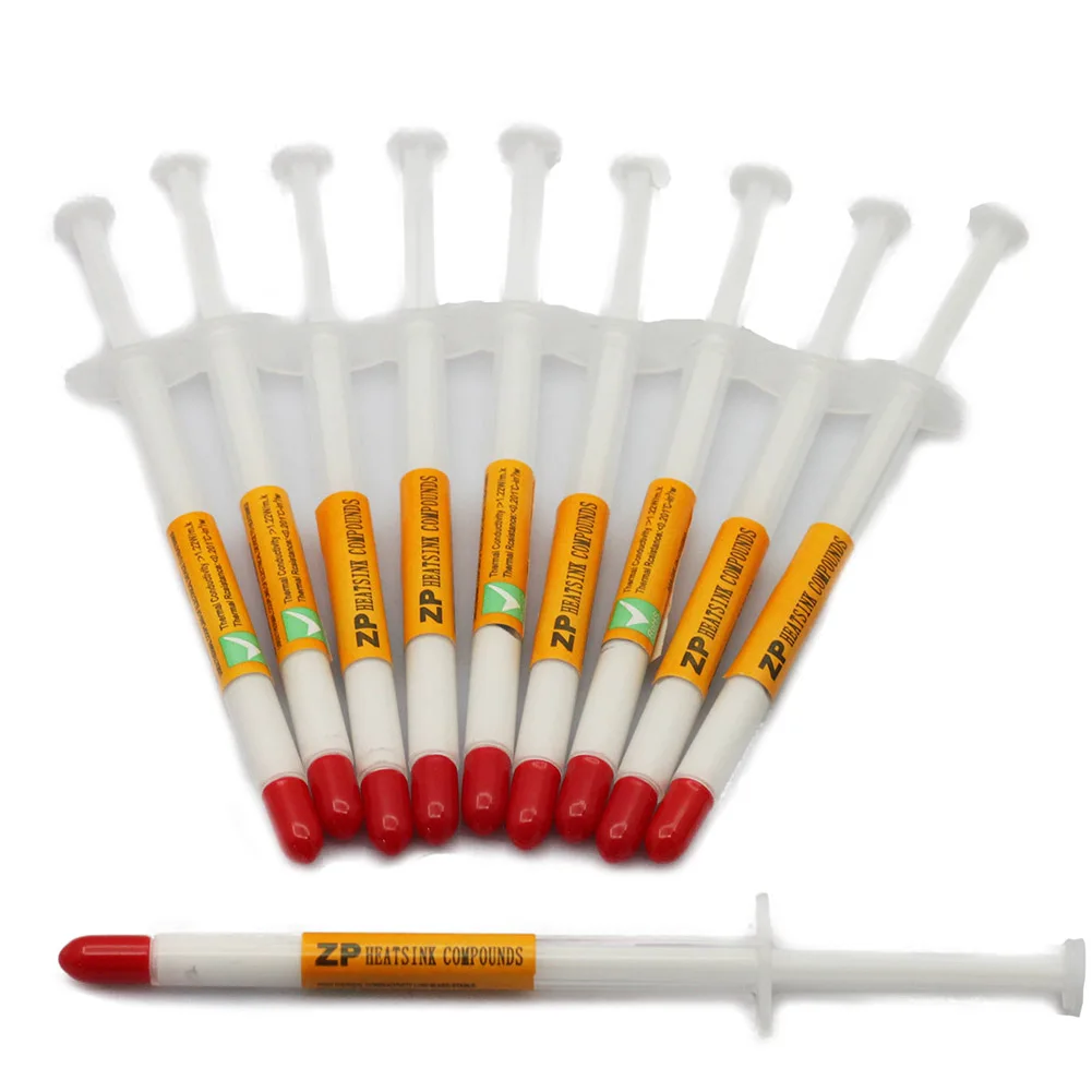 10PCS White Thermal Grease Conductive Compound Paste For CPU VGA GPU heatsink
