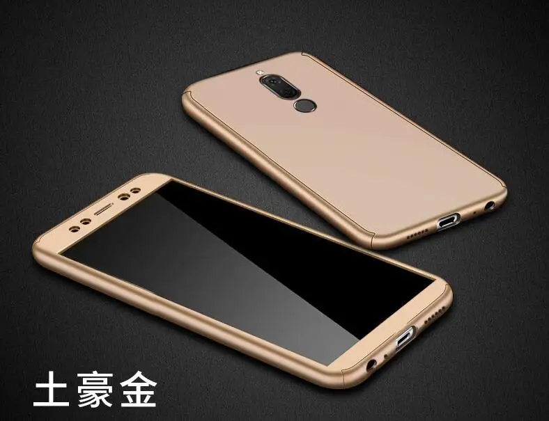 Чехол для всего тела huawei Mate 10 Lite Honor 9i защитный чехол 360 градусов + пленка из