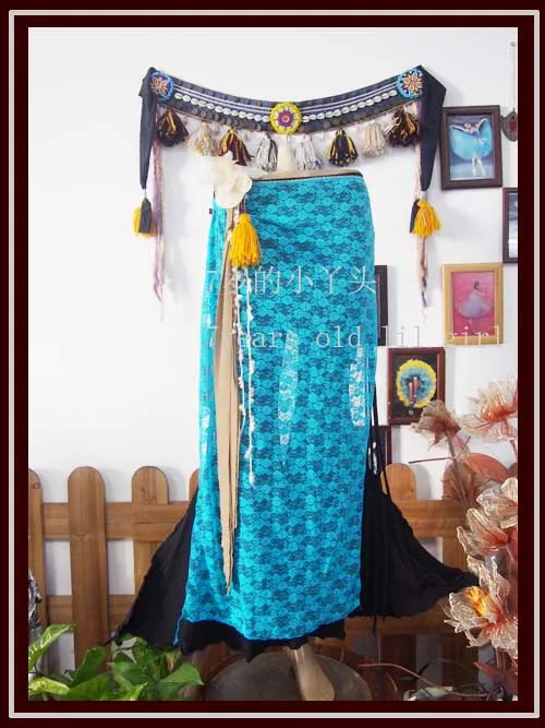 

lace belly dance skirt DAA14