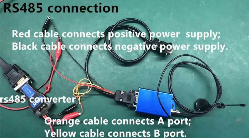 RS485 connection_