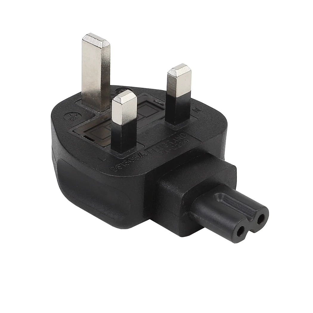 JORINDO UK TO IEC320 C7  ȯ ÷ UK 3-Prong Male to IEC 320 C7  AC  3A