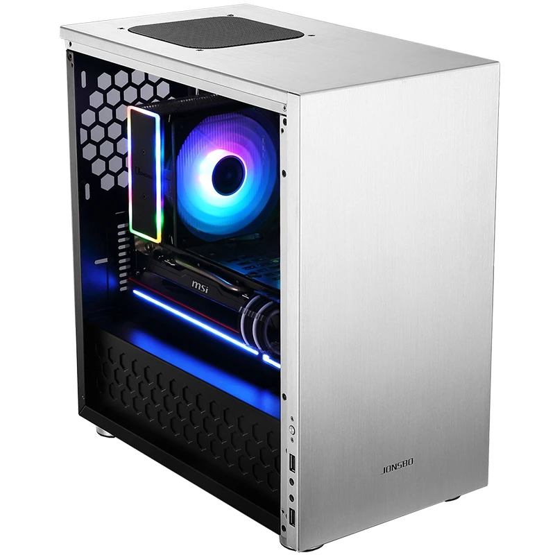 Jonsbo Cr-601 4 тепловая труба 256 Rgb цветной свет Cpu Радиатор 12 см бесшумные вентиляторы охлаждения вниз давление Pwm Smart control Cpu Cooler
