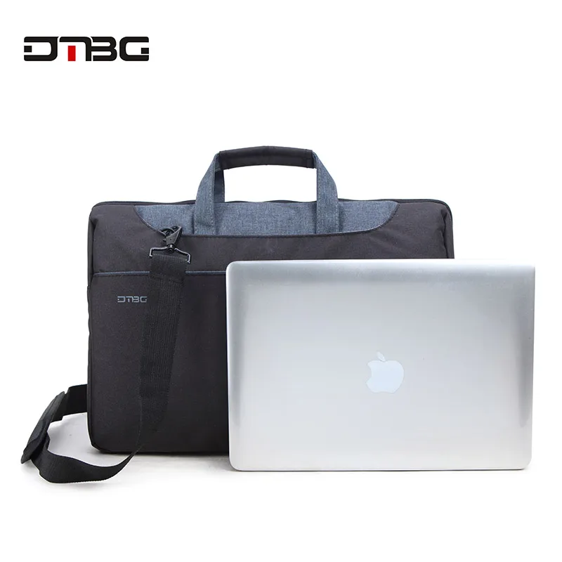 DTBG Холст Универсальный Посланник плеча 15,6 сумки одноцветное Мужские портфели чемодан карман для карт для мужчин женщин Офис
