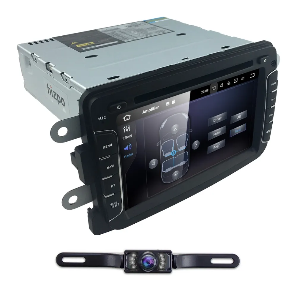 Android 7.1.1 автомобильный dvd плеер для Dacia/Sandero/Duster/Renault/Captur/Lada/Xray 2 Logan 7 дюймов ram 2G wifi gps