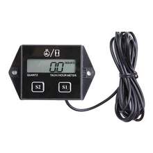 Digital Engine Tach Hour Meter Tachometer Gauge Inductive LCD Display For Motorcycle Marine Boat Motor Stroke Engine Car Digital Engine Tach Hour Meter Tachometer Gauge Inductive LCD Display For Motorcycle Marine Boat Motor Stroke Engine Car