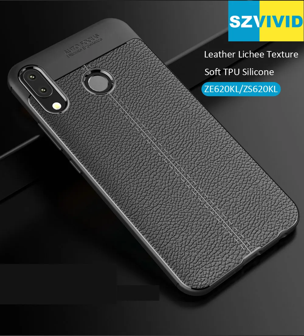 Матовый Мягкий силиконовый чехол из ТПУ для Asus Zenfone 5 5z ZE620KL ZS620KL кожаный с