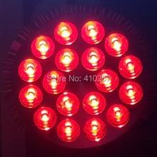 E27 par 38 Светодиодный светильник для выращивания 54 Вт с 18 шт. 3 Вт Красный 660нм светодиоды Прямая поставка