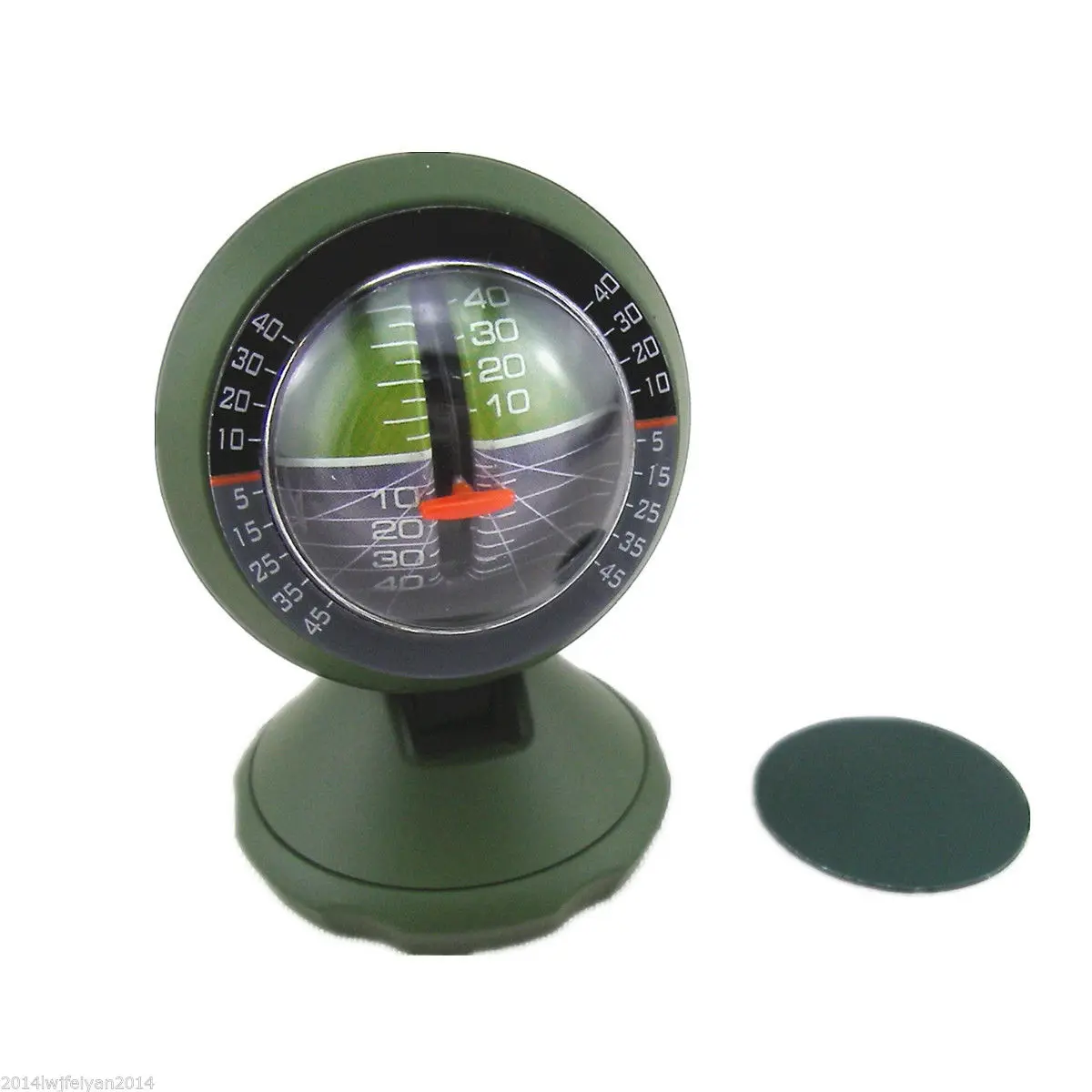 

Car SUV Camp Inclinometer Slope Tilt Indicator Level Meter Slope Meter Gauge Protractor Vehicle Gradient Balancer